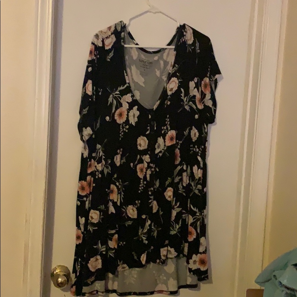 Torrid Super soft Knits 4x hi lo baby doll tunic